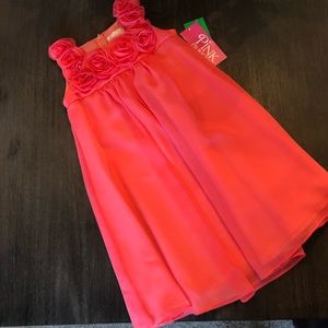 Girls Dress - Coral - Size 10